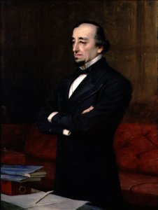 Portrait of Benjamin Disraeli, 1st Earl of Beaconsfield (1804-81) 1880