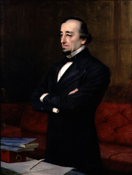 Portrait of Benjamin Disraeli, 1st Earl of Beaconsfield (1804-81), 1878