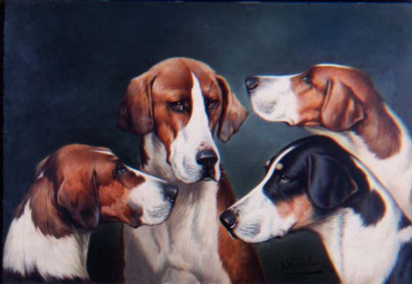 Heads of Hounds, 1914