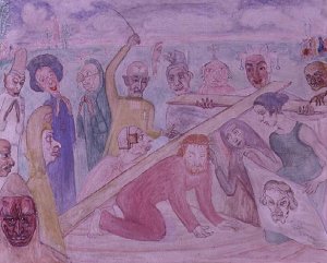 La Montee Au Calvaire - The Road to Calvary, 1924