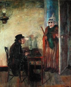 The Strange Masks, 1891