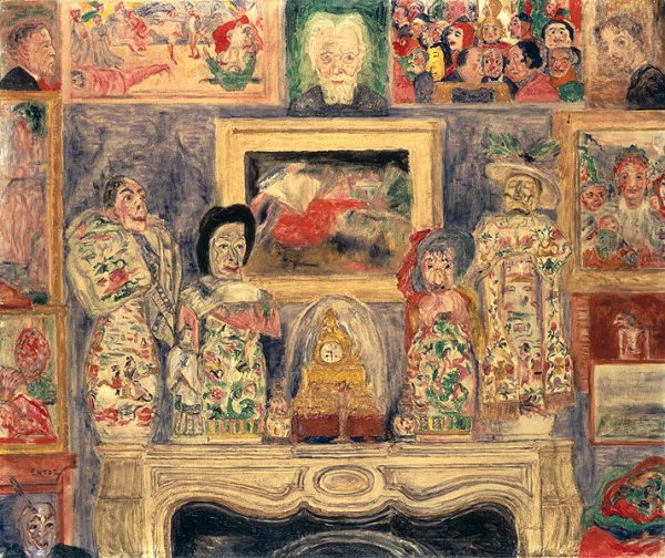 Interior with Three Portraits, 1938