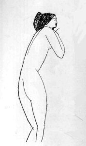 Nude Anna Akhmatova I