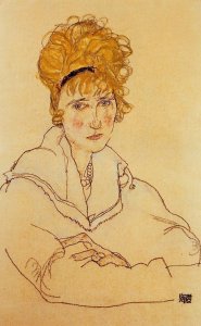 Portrait Of Edith Schiele