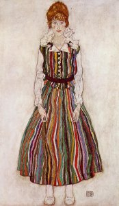 Portrait Of Edith Schiele