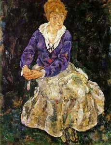 Portrait Of The Artists Wife  Seated